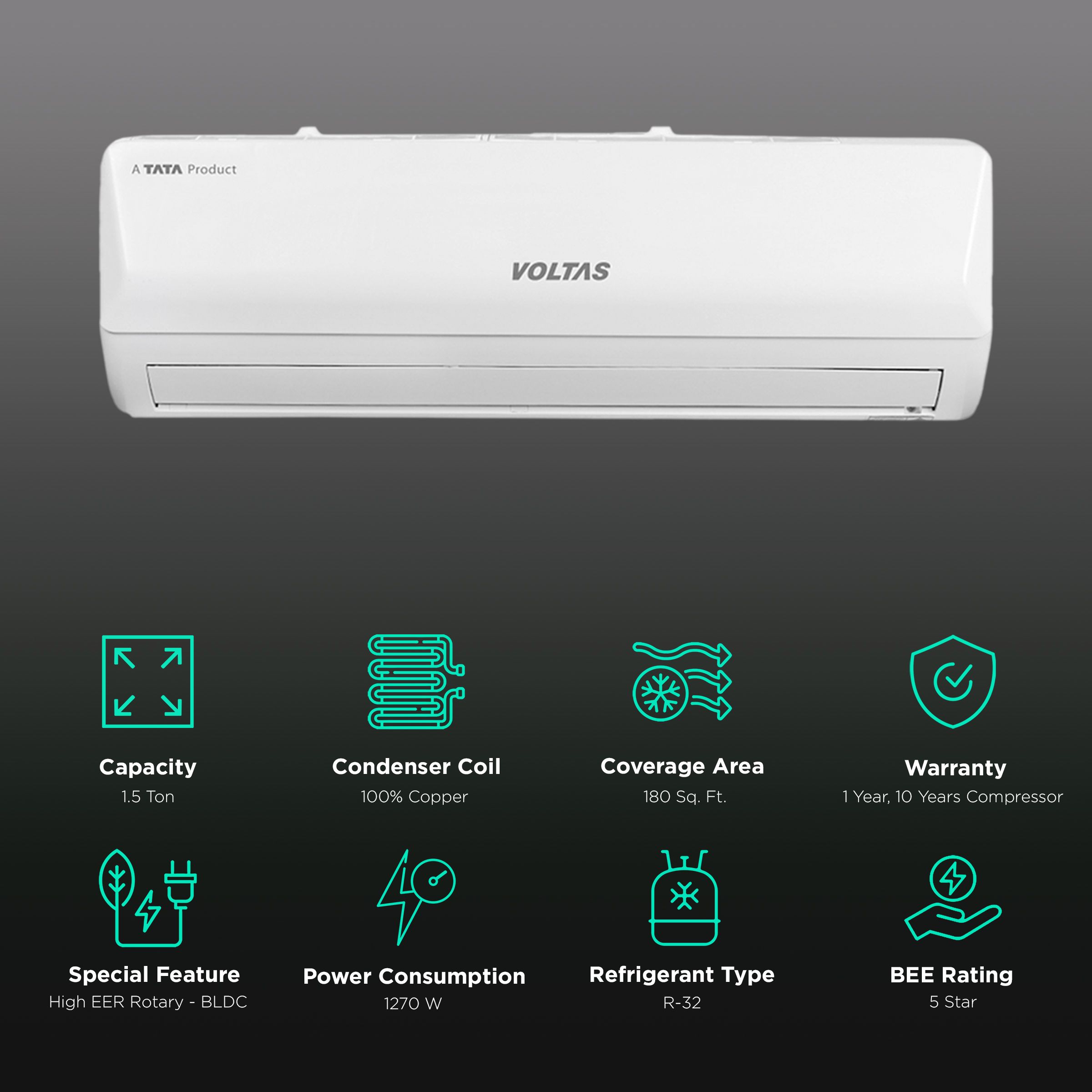 Buy VOLTAS 185v Vertis Emerald Marvel 5 In 1 Convertible 1 5 Ton 5 Star buy-voltas-185v-vertis-emerald-marvel-5-in-1-convertible-1-5-ton-5-star